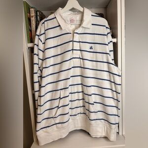 Brooks Brothers Terry Cloth Hoodie.  Size XXL